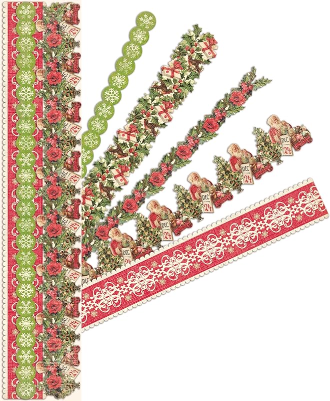 K&Company Yuletide Adhesive Borders